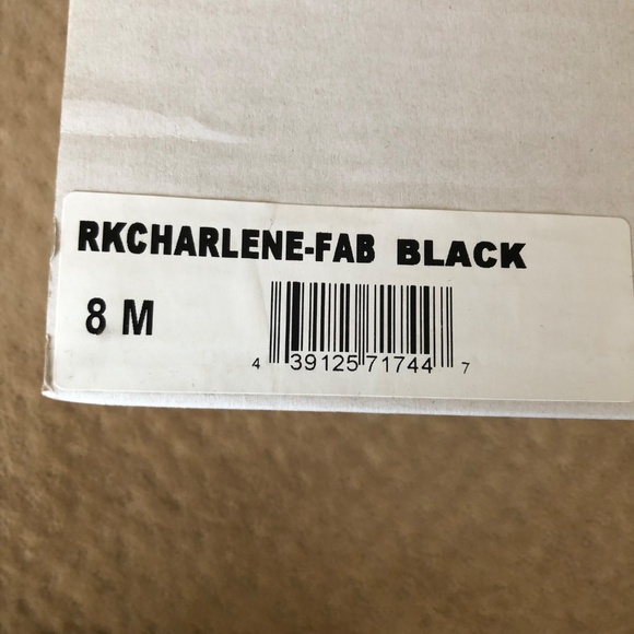 NORDSTROM RACK Charlene Espadrille Platform Wedge Sandal, Black, size 8M, NWOT - Picture 6 of 6